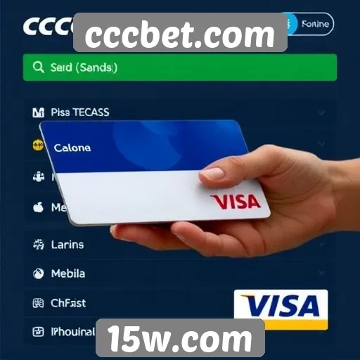 Métodos de pagamento aceitos no cccbet.com
